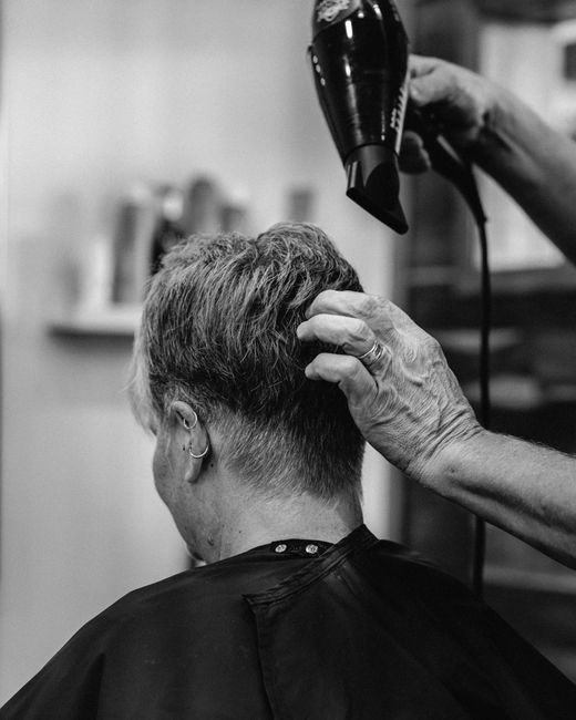 Styling und Föhnen